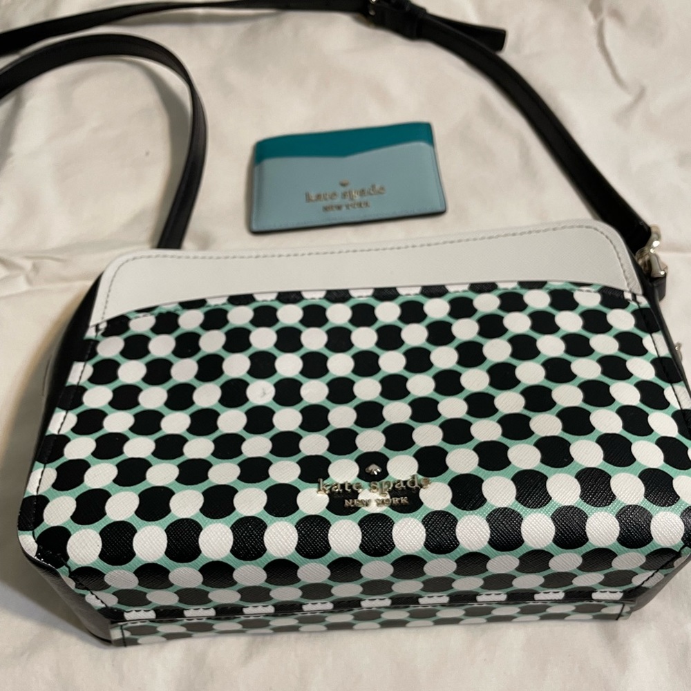 Kate Spade purse and card border
